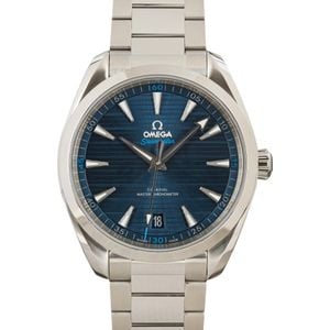 Pre-Owned Omega Seamaster Blue Teak Dial