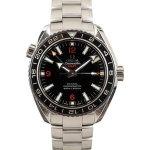 Omega Seamaster Planet Ocean GMT Black Dial