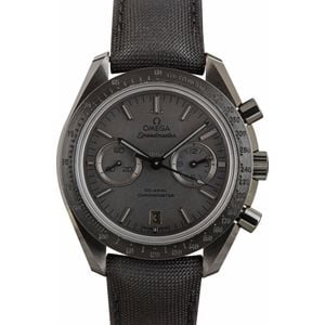 Black omega watch best sale