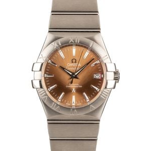 Omega Constellation Stainless Steel Bronze Dial