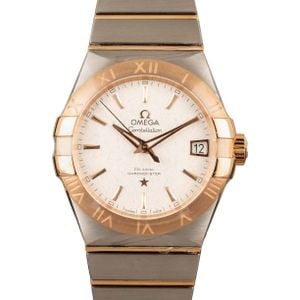 Omega Constellation Red Gold & Stainless Steel