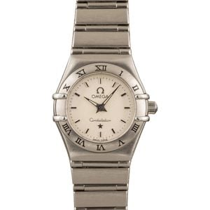 Ladies Omega Constellation Stainless Steel