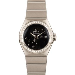 Omega Constellation Steel Diamond Bezel