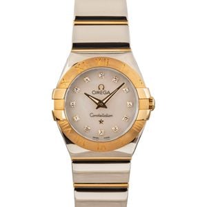 Omega Constellation Quartz Diamond Dial