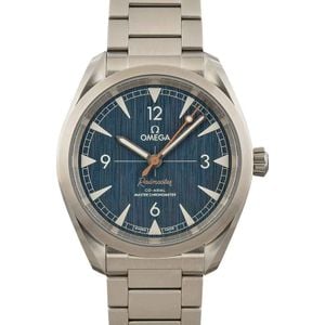 Omega Seamaster Railmaster Blue Jeans Dial