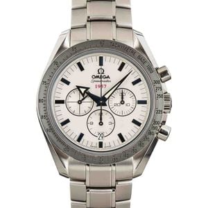 Omega Speedmaster Broad Arrow Silver Dial