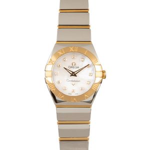 Omega Constellation Watch Two Tone