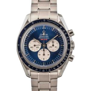 Used Omega Speedmaster Blue Dial