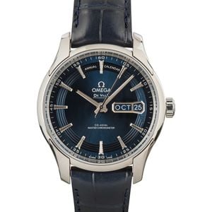 Omega De Ville Hour Vision Steel on Leather