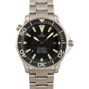 Used Omega Seamaster 41MM Black Dial