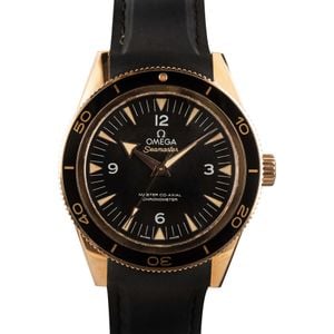 Omega Seamaster 300 18k Sedna Gold