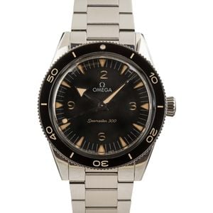 Used Omega Seamaster 300 Stainless Steel