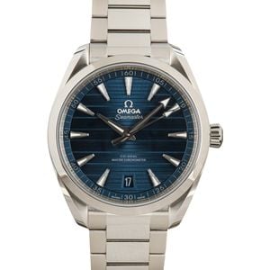 Omega Seamaster Aqua Terra 150M Blue Dial Stainless Steel