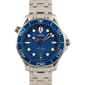 Used Omega Seamaster Diver 300M Blue Dial