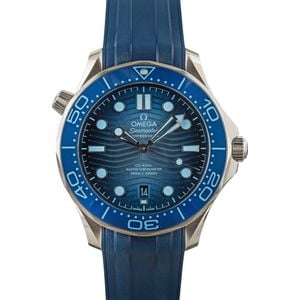 Omega Seamaster Diver 300M Blue Luminous Dial