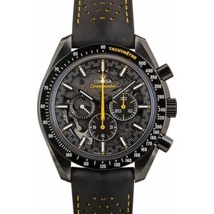 Pre-owned Omega Speedmaster Apollo 8 Dark Side of the Moon Black Ceramic