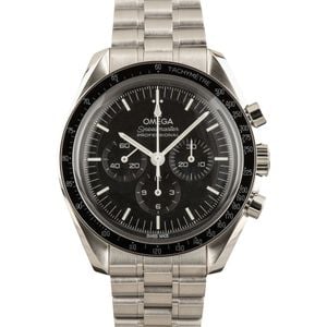 Omega Speedmaster Stainless Steel Black Dial