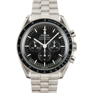 Omega Speedmaster Stainless Steel Black Dial