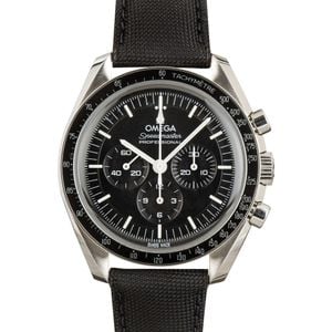 Omega Speedmaster Moonwatch Professional Steel on Nylon Strap