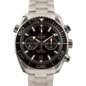 Pre-Owned Omega Seamaster Planet Ocean Black