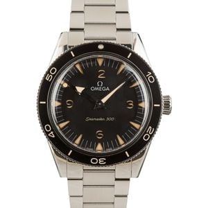 Used Omega Seamaster 300 Stainless Steel