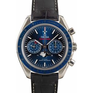 Omega Speedmaster Moonphase Blue Dial