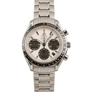 Omega Speedmaster Date White Dial