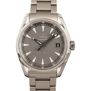 Omega Seamaster Aqua Terra 150M Quartz Teak Grey