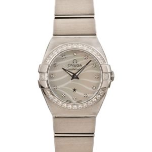 Ladies Omega Constellation Diamond Bezel & Dial