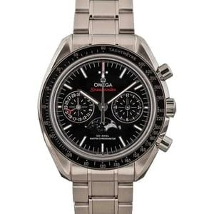 Omega Speedmaster Moonphase Black Dial