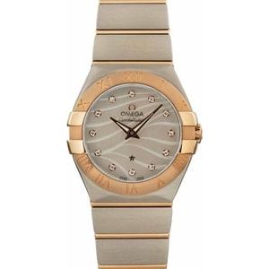 Omega Constellation Two Tone Diamond Model