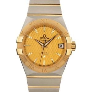 Omega Constellation Champagne Lozenge Dial