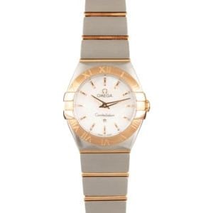 Omega Constellation Steel & Gold Quartz