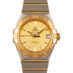 Omega Constellation Yellow Gold & Steel