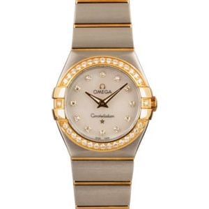 Lady Omega Constellation Diamond Dial & Bezel