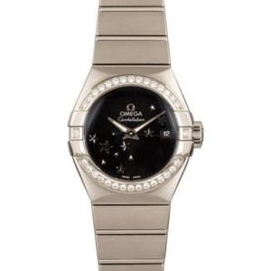 Omega Constellation Steel Diamond Bezel