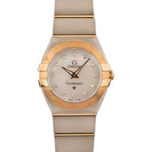 Omega Constellation Diamond Mother of Pearl Dial