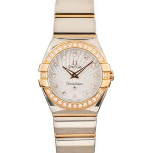 Omega Constellation White Supernova Diamond Dial