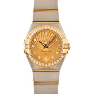 Omega Constellation Supernova Champagne Diamond Dial