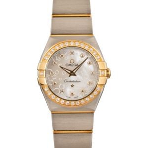 Omega Constellation Two Tone Diamond Dial