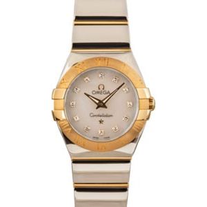 Omega Constellation Quartz Diamond Dial