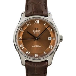 Omega De Ville Prestige Brown Dial