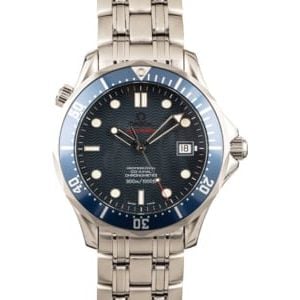 PreOwned Omega Seamaster Pro 300M Blue Wave Dial