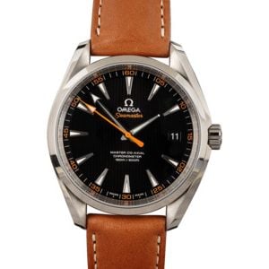 Omega Seamaster Aqua Terra Black Teak Dial