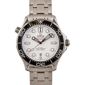 Omega 42MM Seamaster Diver White Dial