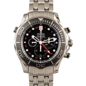 Omega Seamaster Diver 300M Co-Axial Chronometer GMT