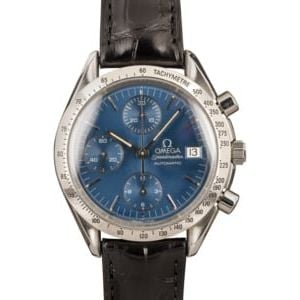 Omega Speedmaster Date Blue Dial