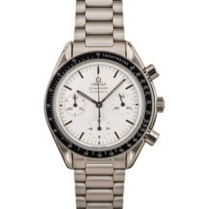 Omega Speedmaster Reduced Albino White Dial