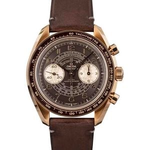 Omega Speedmaster Chronoscope Bronze Gold