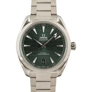 Omega Seamaster Aqua Terra 150M Green Teak Dial